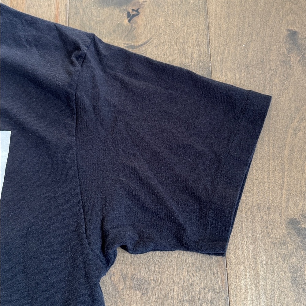 Vintage 90s Fendi Spell Out Single Stitch Graphic Designer Shirt XL - Picture 4 of 6